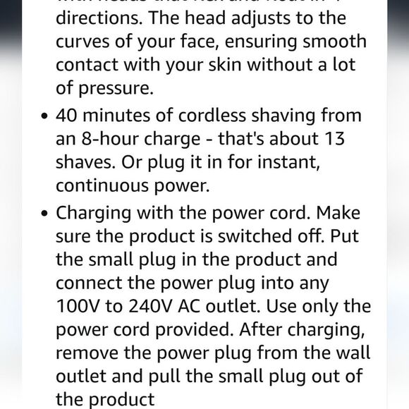 Philips Norelco 2300 Rechargeable Electric Trimmer & Shaver - Picture 12 of 14